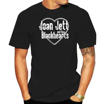 New Joan Jett And The Blackhearts Rock Music Vyriški juodi marškinėliai Dydis nuo S iki 3Xl Nauji šaunūs marškinėliai