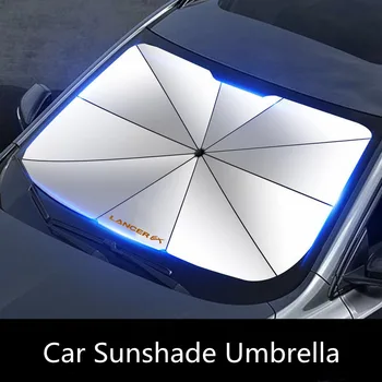 Automobilio apsauga nuo saulės Skėčiai Vasaros saulės automobilio salonas Priekinio stiklo apsaugos skėtis Mitsubishi Lancer Ex 9 10 Priedai