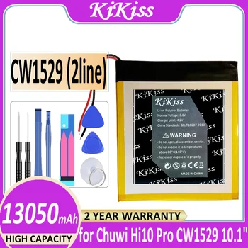 KiKiss baterija 13050mAh planšetinio kompiuterio baterija CW1529 2line skirta Chuwi Hi10 Pro CW1529 10.1