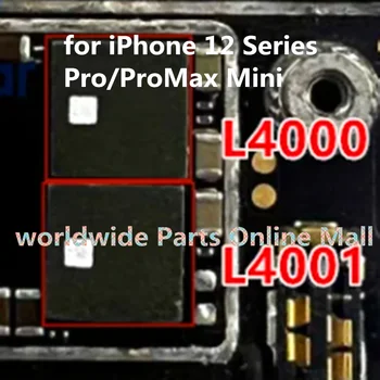 5vnt-100vnt L4000 L4001 JANGDZĖS ĮKROVIKLIS Įkrovimo padidinimo ritė, skirta iPhone 12 serijos Pro/ProMax Mini