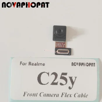 Novaphopat for Realme C25y Front Small Facing Camera Module Flex Cable Replacement