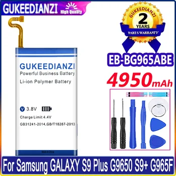 GUKEEDIANZI Baterija 4950mAh EB-BG965ABE skirta Samsung Galaxy S9 Plus G9650 G965 G965F G965A G965T G965S G965R4 G965V