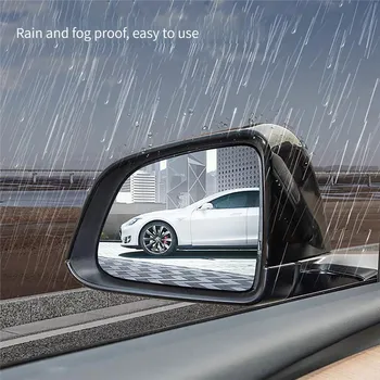 Automobilio galinio vaizdo veidrodžio dangtelis 3 modeliui / Y / X / S Automatiniai išorės priedai Lietaus nepraleidžiančių durų pusės galinio vaizdo veidrodžio korpuso keitimas