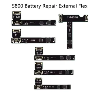 Battery Recovery External Flex Compatible S800/R200/S300 LCD testeris iPhone 11 12 13 14 Pro Max/Mini akumuliatoriaus duomenų taisymas
