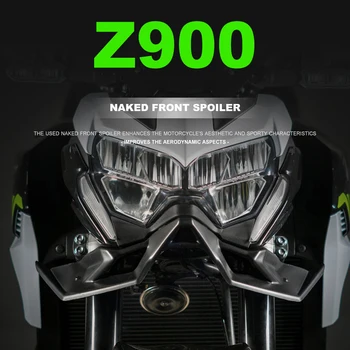Nauja 2022 - 2020 Motociklų priedai Raudona Juoda Žalia Plika Priekinis spoileris Sparnas Aerodinaminis sparno spoileris Kawasaki Z900