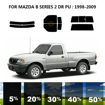 Iš anksto supjaustytas nanokeramikos automobilis UV langų atspalvio rinkinys Automobilinė langų plėvelė MAZDA B SERIES 2 DR PU 1998-2009