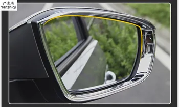 Automobilio galinio vaizdo veidrodėlis Lietaus atspalvis Lietaus ašmenys Galinis veidrodis Antakių dangtelis Volkswagen VW T-ROC T ROC 2017 2018 priedas