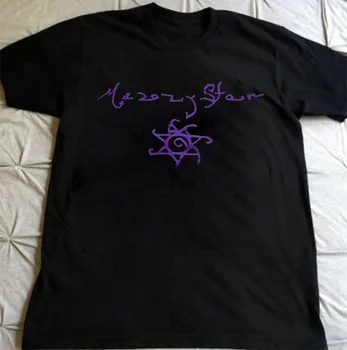 Mazzy Star baby tee marškinėliai juodi Dydis S M L 234XL SUAUGUSIEJI NL2465 ilgomis rankovėmis