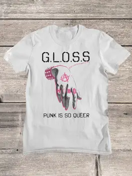 G L O S S Shirt Queercore Band Shirt GLOSS Hardcore Punk