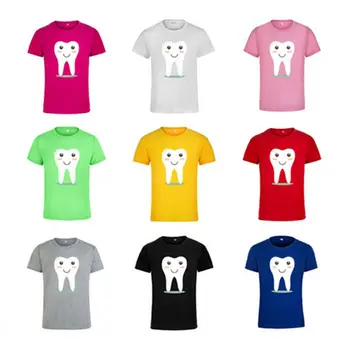 Mielas dantis Vyriški moteriški marškinėliai Laisvalaikio trumpomis rankovėmis Apvalus kaklas S-XXXL