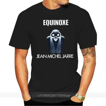 Nauji vasaros marškinėliai vyrams Custom trumpomis rankovėmis Jean Michel Jarre Equinoxe Part 5 Tracks Men O Neck Design Tee Shirts