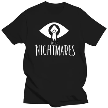 Limited Little Nightmares Logo Design Horror Mens Black marškinėliai Dydis S-5XLPrint marškinėliai Vyrai