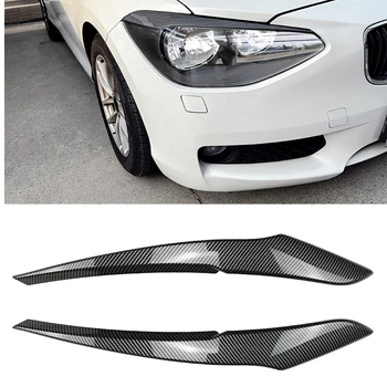 skirta BMW 1 serijos F20 F21 2011-2014 116i 118i 120i 125i bazinės versijos šviestuvo dangtelio apdaila Antakis Priekinis žibintas Priekinis žibintas Vokas