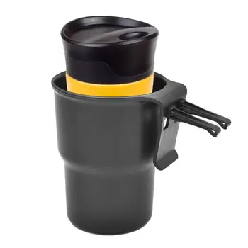 Automobilių gėrimų puodelių laikiklis Automobilio oro kondicionieriaus ventiliacijos gėrimų laikiklis Neslidus ir patogus didelis automobilinio puodelio laikiklio adapteris
