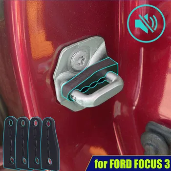 Automobilio durų užrakto garso slopintuvas Buferis Ford Focus 3 Kuga 2 Escape Edge Barškantis riksmas Tylus triukšmas Kurčiųjų garso izoliacija