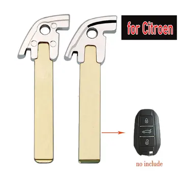10vnt Nuotolinis tuščias raktas Uucut Blade skirtas Peugeot 308 5008 Automobilinio rakto tuščias keitimas Citroen C4 DS4 DS5 Car Remote Small Key