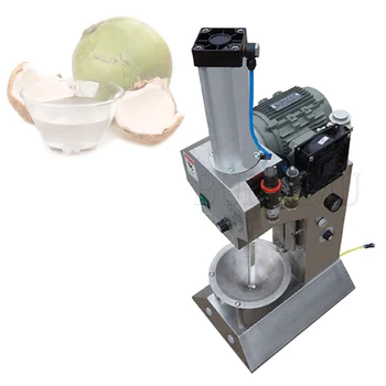 Nešiojama elektrinė žalio kokoso pilingo pjaustymo apipjaustymo dehuskerio žievelės mašinos įranga