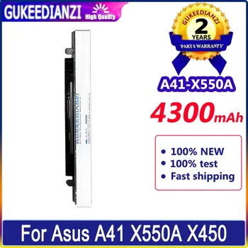 GUKEEDIANZI Baterija A41-X550A 4300mAh skirta Asus A550 X550L A41 X550A X450 X550 X550C X550B X550V X450C X550CA A450 Bateria
