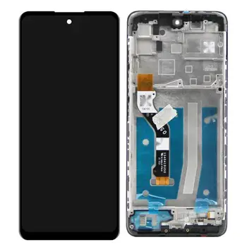 Motorola Moto G60S LCD ekrano skaitmeninimo priemonės XT2135-1 XT2133-2 pakeitimas 6,8 colio pilnas surinkimas su rėmo OEM remonto dalimis