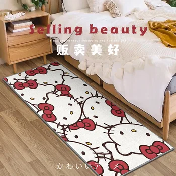 Anime Kawaii Sanrio Hello Kitty Kuromi miegamojo kilimėlis durų kilimėlis Įėjimo durų kilimėlis Virtuvės durų kilimėlis Balkono dekoravimas Svetainės kilimėlis