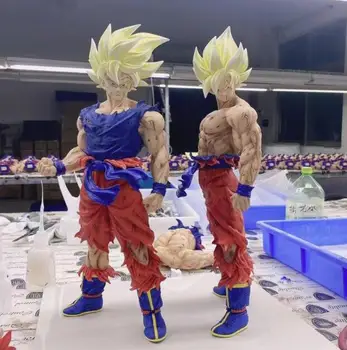 43cm Didelio dydžio Dragon Ball Z Son Goku aukštos kokybės figūrėlių kolekcijos žaislų modeliai