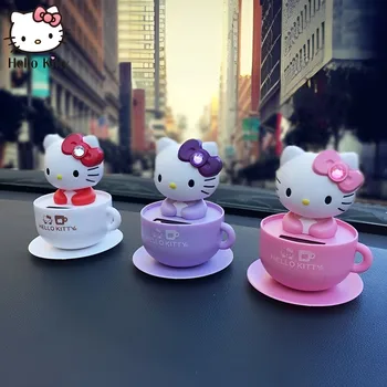 Sanrio aklųjų dėžutė Kawaii Anime Hello Kitty animacinis filmas Lėlė Žaislai Gimtadienio tortas Darbastalio dekoracijos Automobilių papuošalai Dovanos Žaislas